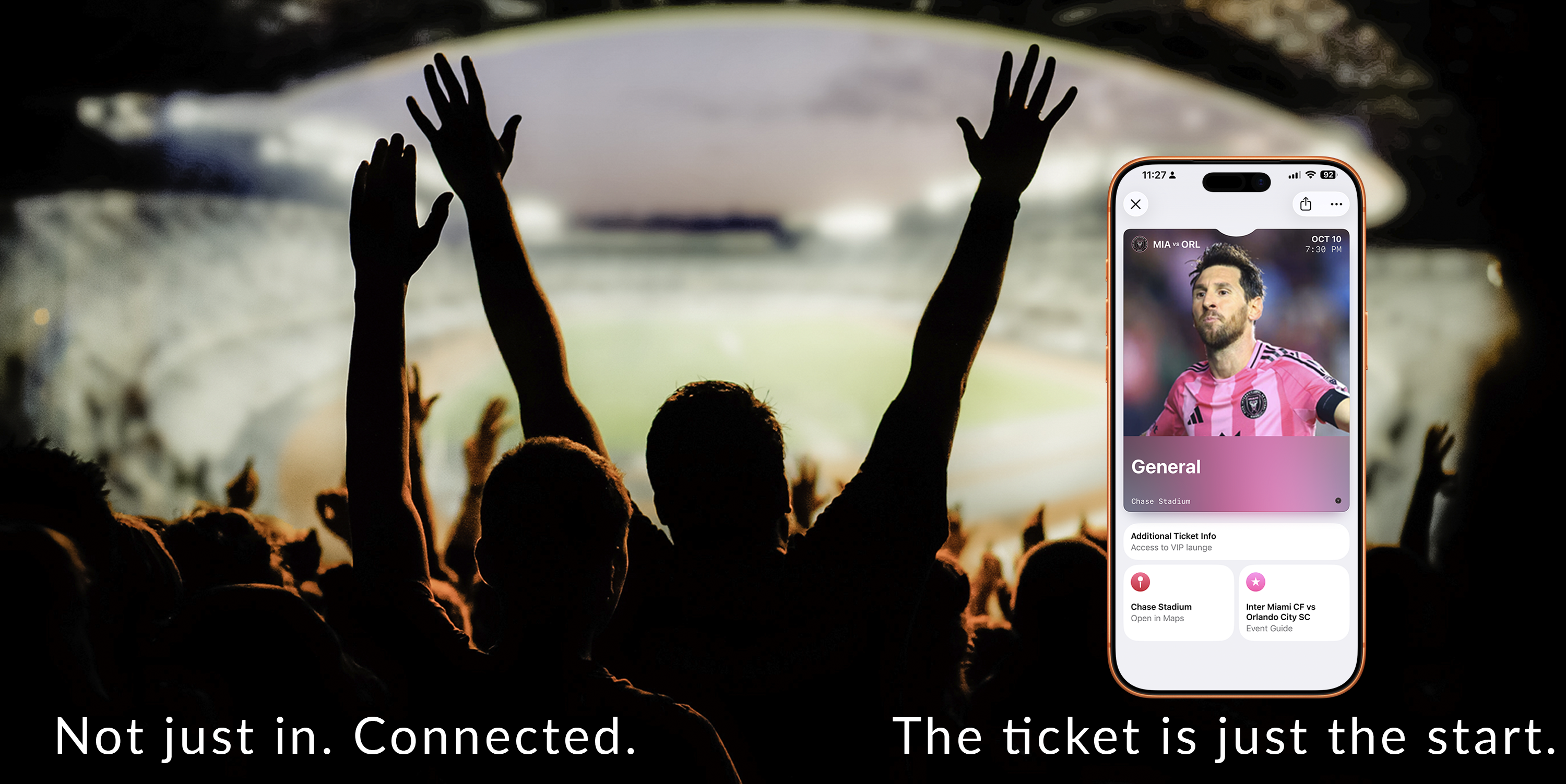 Poster passes include experience layer on top of ticket functionality